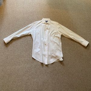 Polo Ralph Lauren White Cotton Dress Shirt 15 1/2